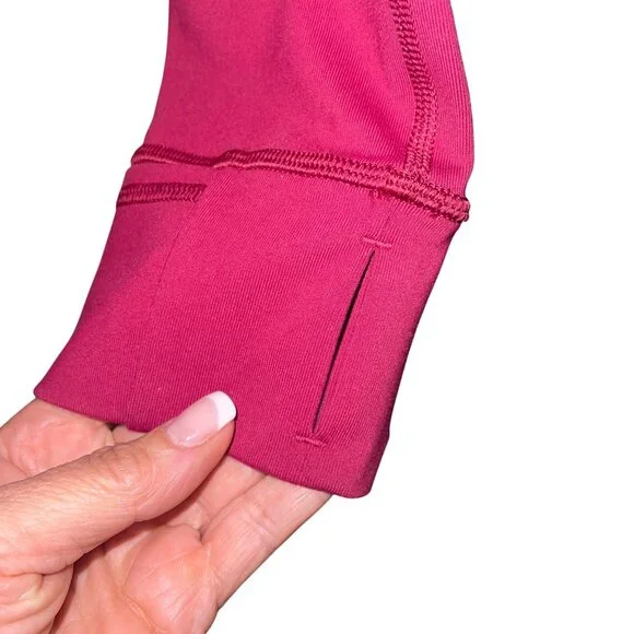Lululemon Athletica Define Womens  Jacket Luon in Pome Size 10 Pink Rare New - Picture 10 of 15
